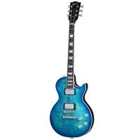 Электрогитара Les Paul Modern Figured Cobalt Burst, 6 струн, корпус - красное дерево, топ - фигурный клён, гриф - красное дерево, накладка - чёрное дерево, мензура - 24,75 дюйма, 22 лада, Gibson
