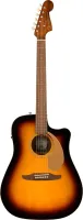 FENDER REDONDO PLAYER SUNBURST WN электроакустическая гитара, цвет санберст