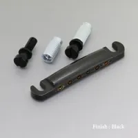 Gotoh ge101a-b  струнодержатель stop bar, алюминий, черный