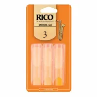 Трости для баритон саксофона Rico №2,5 (10 шт)