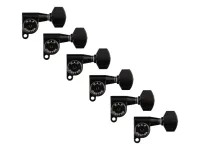 SG360-HAPM-07-B-L6 Колки для гитары 6л, локовые, черные, Gotoh