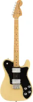 FENDER VINTERA '70S Telecaster Deluxe VINTAGE BLONDE электрогитара, цвет бежевый, в комплекте чехол