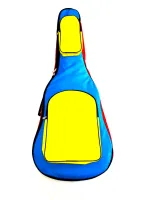 MZ-ChGC-3red/blue/yel Чехол для классической гитары, MEZZO