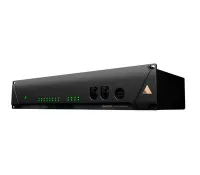 Adamson CS Gateway Коммутатор с поддержкой Milan. Матрица 16х16, 24 бита/96 кГц, 8х аналоговых (XLR) или 16 цифровых AES/EBU входов и выходов. 3x LAN A, 3x LAN B порта и Optical LAN A and B порты.