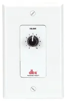 dbx ZC-1 US настенный контроллер. Управление громкостью. Подключение Cat5, 2xRJ45