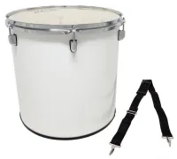 BASIX Surdo 16х16" барабан маршевый сурдо с ремнем, белый
