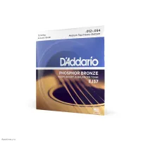 D'ADDARIO EJ37 - Струны для 12 струнной акустической гитары