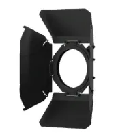 DTS Barndoor 8 leaf for TENORE 3 Шторки с 8 лепестками для прожекторов TENORE 3, цвет черный