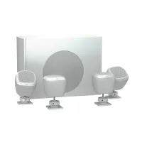 TANNOY SAT SUB 4PACK WH - комплект настенный сабвуфер 6,5' и 4 сателлита 2,5', встроенный кроссовер,