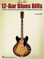 MusicSales HL00699622 12-BAR BLUES RIFFS (BOOK AND CD) GTR BOOK/CD