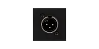 Audac CP45XLM/B- Модуль настенной панели с разъемом XLR (вилка)