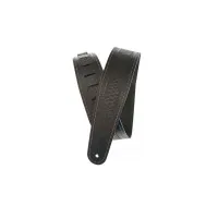 PLANET WAVES 25WSTB00 -гит. ремень, кожа (вытеснен рисунок волны), черный цвет, прошитый, контрастная нитка