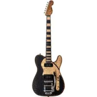 Paoletti nancy leather ichiro b5  электрогитара, telecaster, bigsby, цвет черный, кейс