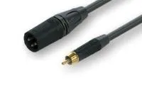 ROXTONE GPTC170/3 (discontinued см. GPTC170/3) Аудиокабель, балансный RCA - XLR M, 3 м