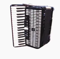 A-5-BK Аккордеон "Тула" 37х96-III-7/2, черный, Тульская Гармонь
