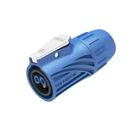 Seetronic SAC3FG Разъем кабельный типа Powercon(In), 3-х контактный (IP65), IP65, Совместим с SAC3MPG. Цвет: синий.