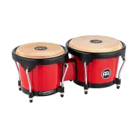 Meinl hb50r  journey bongos бонго пластиковые 6,5"х7,5", цвет красный