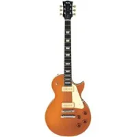 Fgn nls11rmp ag  электрогитара с чехлом, форма les paul, цвет золотистый