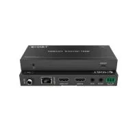 [ex-d150-2] комплект передатчик и приемник digis, hdbt - hdmi 2.0, 4k 60гц 4:4:4 (18гб/с), 1080p до 150м (4k до 120м) по ftp cat 5e/6/6a, usb, де-эмбеддер, hdcp 2.2, rs232, ir, poc двусторонний