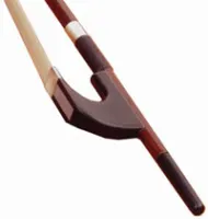 Double bass bow Saldo №4121 - Octagonal brasilwood German 3/4 double bass bow.