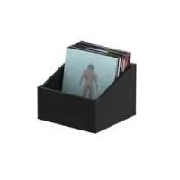 Glorious record box advanced black 110  подставка, система хранения виниловых пластинок до 110 шт,