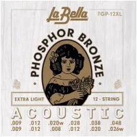 La Bella 7GP12XL - Струны для акустических гитар