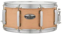 PEARL MUS1465M/224 - Малый барабан 14x6.5 из 6 слоев клена со стальными ободами с ярким эффектным тоном. Цвет - Матовый натуральный