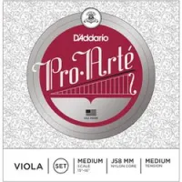 D`addario j58 mm  комплект струн для альта 15-16" pro arte, medium tension