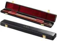 Case for 2 batons Takt TB-HCLK2 - Genuine leather hard case for two conductor's batons, black