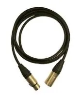 XLR3F-XLR3M (black) 7 метров балансный микрофонный кабель (черный) GS-PRO