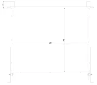 Linea Research MC rack kit - Задние рэковые крепления для усилителей серии M и C