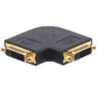 Переходник kramer ad-df/df/ra-flat dvi розетка на dvi розетку (плоский угловой)