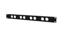 Caymon BP108 Патч-панель 19'', 1U, 8 отверстий D-size.