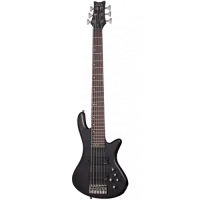 Schecter STILETTO STUDIO-6 STBLS Гитара бас, 6 струн, корпус: махагони w/Bubinga, махагони w/Quilted