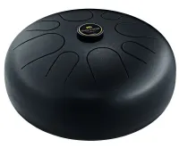 MEINL STD1BK STEEL TONGUE DRUM, A-MINOR глюкофон, сталь, цвет чёрный, в комплекте чехол и маллеты