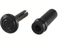 Violin endpin Acura In Sight VE-NIEG5M - Grade A ebony endpin with three grooves with sound post installation control hole for 4/4-3/4 violin