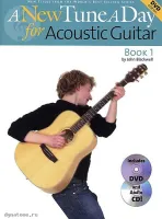 MusicSales BM12023 - A NEW TUNE A DAY ACOUSTIC GUITAR BOOK 1 (DVD EDITION)...