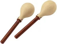 MEINL MCL2BG MARACLAVES маракасы, Американский ясень, цвет бежевый/коричневый.