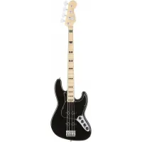 FENDER American Elite Jazz Bass MN Black - Бас-гитара