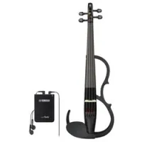 Yamaha silent ysv104 bl  электроскрипка с пассивным питанием, 4 струны, чёрная