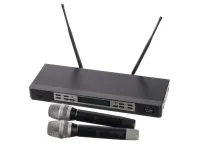 LS-Q10-2M Беспроводная микрофонная система с двумя ручными передатчиками, LAudio