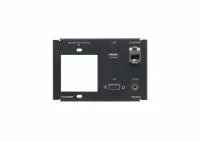 Рамка Kramer Electronics T5F-1S для TBUS-5 под 1 сетевую розетку, стандартный набор разъемов