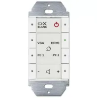 Панель управления BIAMP [Impera Echo 8USW] , кнопочная 8-button control pad, US, white
