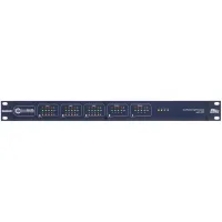 BSS BLU-101 аудио-матрица с процессором. 12 аналоговых входов, 8 аналоговых выходов. 12 алгоритмов AEC (подавление эха), BLU Link