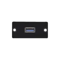 Kramer [wu3-aa (b)] модуль-переходник usb 3.0 розетка а-розетка а; цвет черный