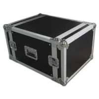 Sl case r8u  рэковый кейс, 2 съемн. крышки, 8 высот, 9 мм фанера, без колес
