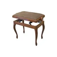 Hidrau bg200 walnut gloss 1 (tc4)  банкетка, полированный орех, коричневый бархат