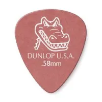 Dunlop 417r058 gator grip standard 72pack  медиаторы, толщина 0.58 мм, 72 шт.