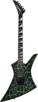 JACKSON Pro Series Signature Brandon Ellis Kelly Green Crackle электрогитара, цвет - зеленый