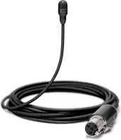 Shure tl47b/o-mtqg субминиаютрный петличный микрофон shure twinplex™, разъем mtqg/ta4f, цвет черный, аксессуары в комплекте